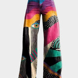 Talia™ | Boho Chic Kapeat Housut