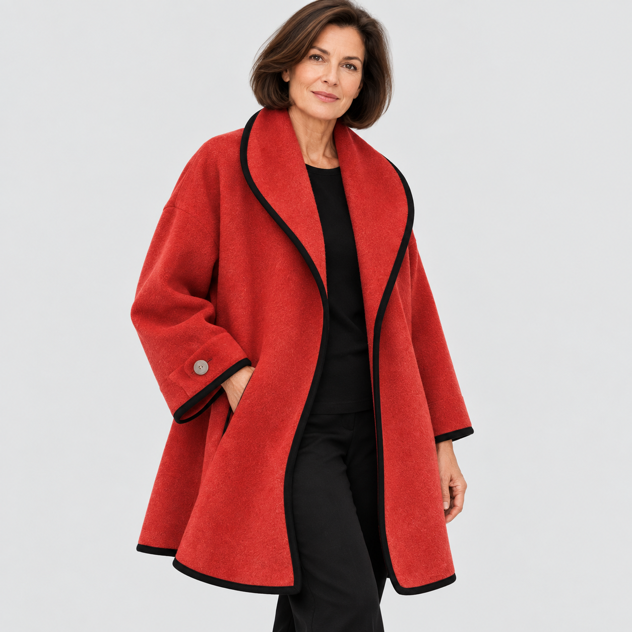 Tiina - Tyylikäs ja Muodikas Fleece-takki