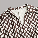 ZARA LIZZY | VINTAGE ROMBUSPRINTTI MEKKO