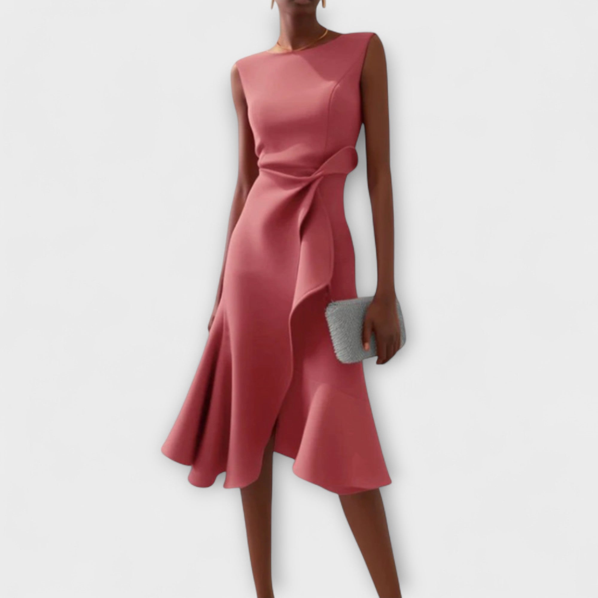 ARIANA | PLEATTAUS MIDI-MEKKO