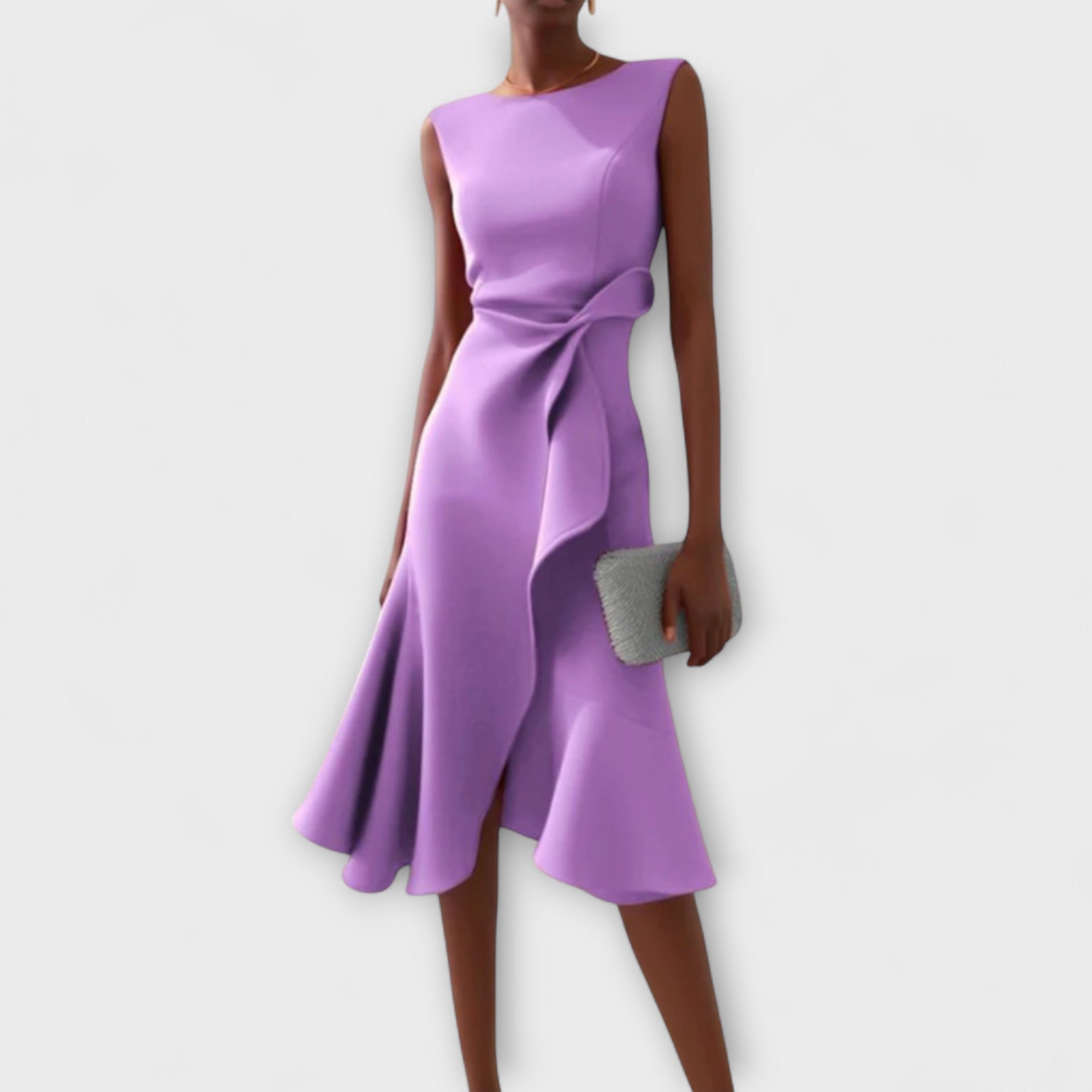 ARIANA | PLEATTAUS MIDI-MEKKO