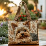 Hienostunut Käsintehty Yorkie Olkalaukku