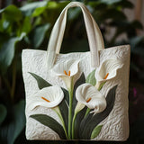 Vaatimaton Valkoinen Calla-liljakassi