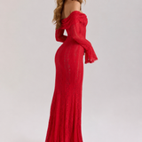 Ethereal Lace Gown Maxi