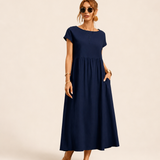 Charlotte ™ — Virtaviivainen Midi Mekko Ajattomalla Eleganssilla