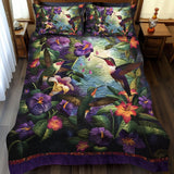 Hummingbird Garden 3-osainen Vuodevaatesetti