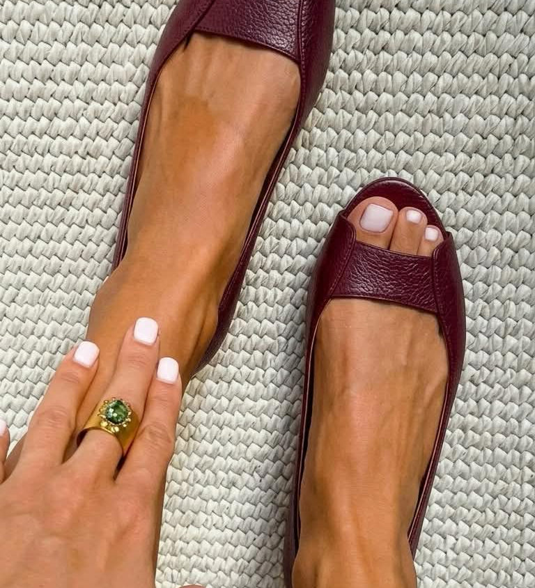 Reyes™ | Metalliset Litteät Sandalit