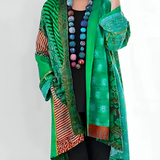 DAHLIENNE | ELEGANTTI NEULECARDIGAN KERROSTETULLA LEIKKAUKSELLA