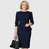 CLAUDINE BLOOM | HENKILÖKOHTAINEN RUFFLE MIDI-MEKKO