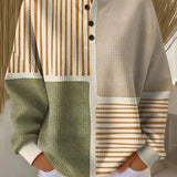 Hedda | Jerseypatchwork vihreässä ja sinapinkeltaisessa