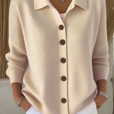 Napillinen Polo-kauluksellinen Cardigan Isabelle