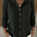 Napillinen Polo-kauluksellinen Cardigan Isabelle