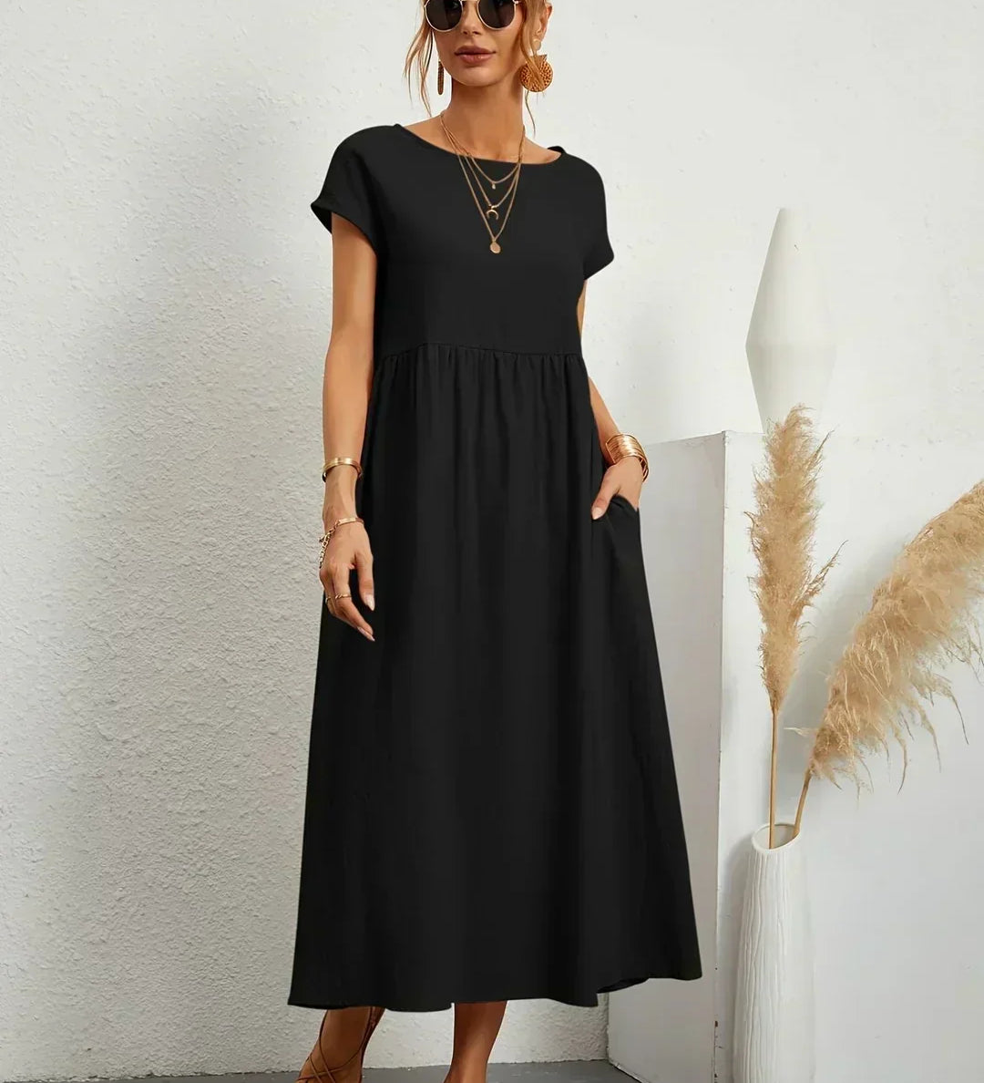 Charlotte ™ — Virtaviivainen Midi Mekko Ajattomalla Eleganssilla