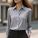 Luna | Naisten Elegantti Silkkipaita Ajaton