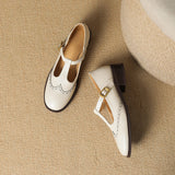 YSOLENNE | ELEGANTTI T-BAR MARY JANES