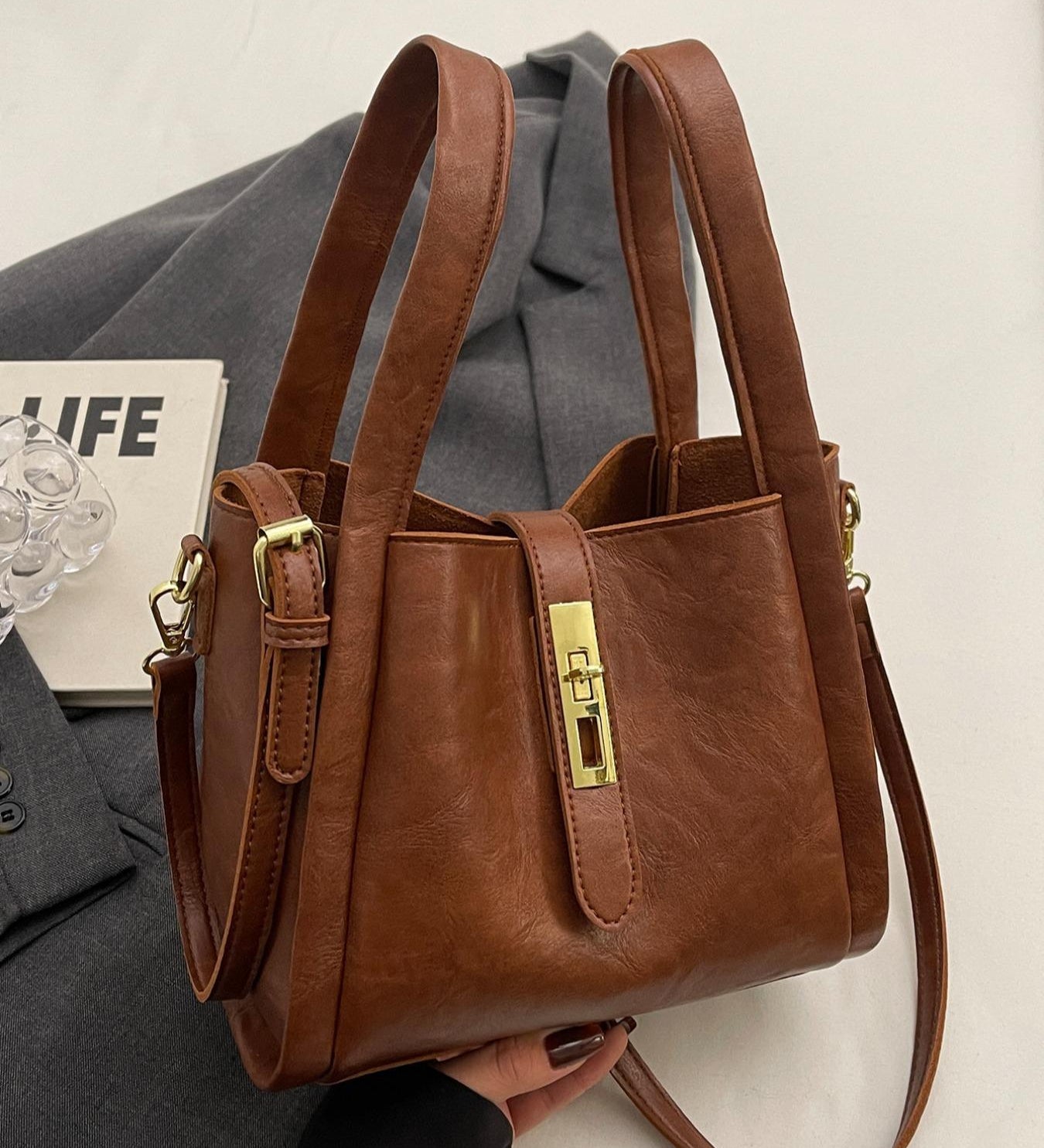 GYPSY™ - Tyylikäs Naisten Retro Muoti Olkalaukku Monikäyttöinen Ristilaukkuna