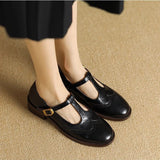 YSOLENNE | ELEGANTTI T-BAR MARY JANES