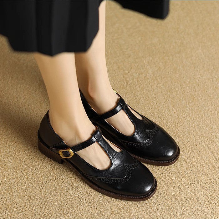 YSOLENNE | ELEGANTTI T-BAR MARY JANES