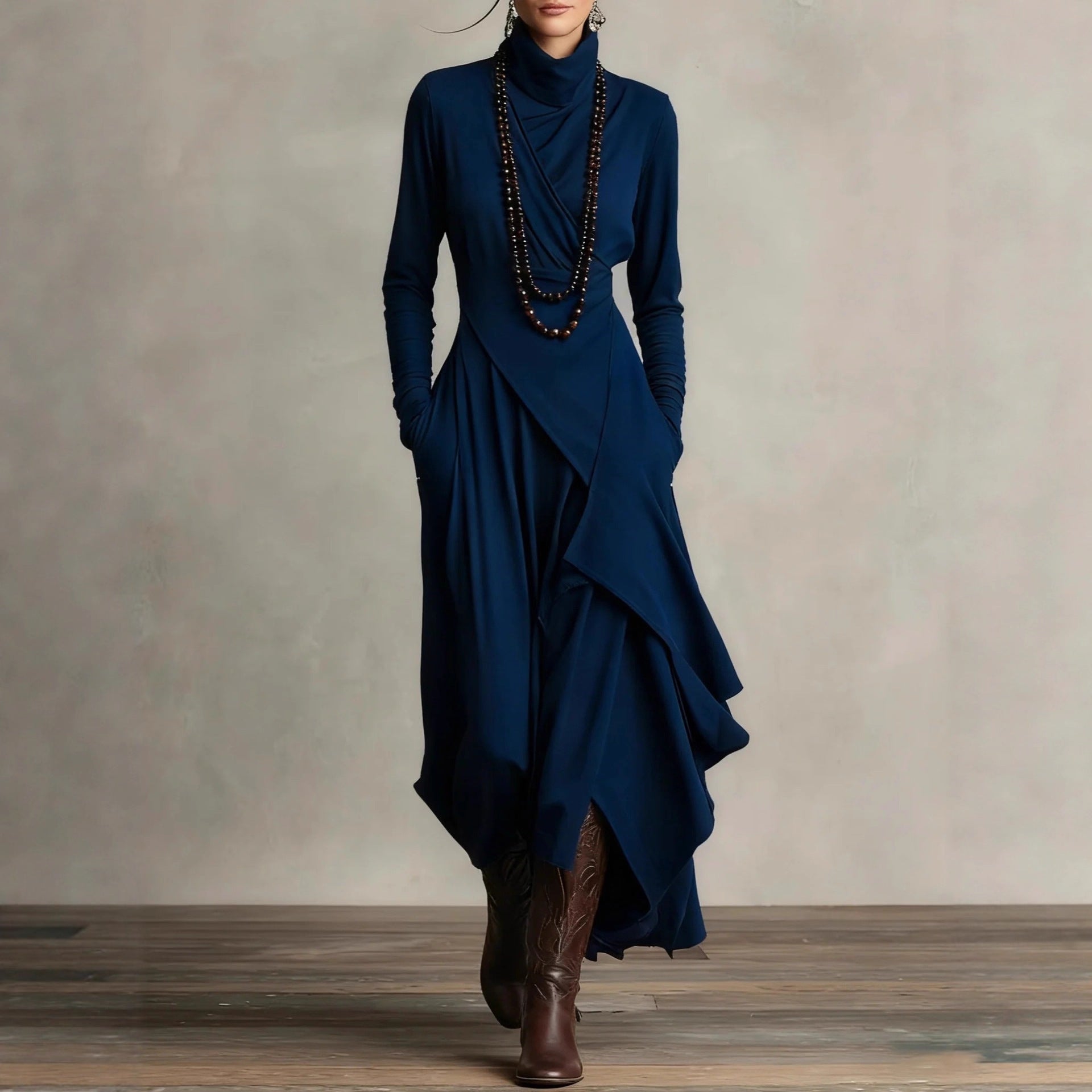Lunori™ | Natalia Neule Maxi Mekko