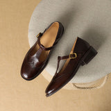 YSOLENNE | ELEGANTTI T-BAR MARY JANES