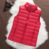 ISA PADDED GILET | PUNAINEN