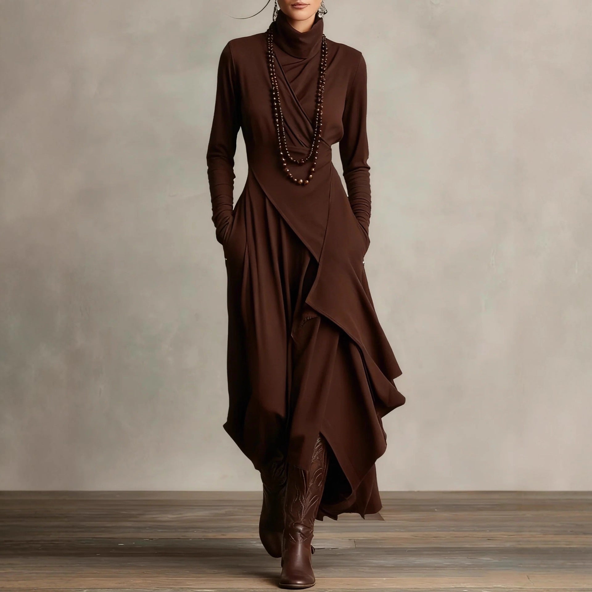 Lunori™ | Natalia Neule Maxi Mekko