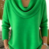Draped Col Bénitier -paita Christine