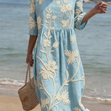 Kerry | Brodeerattu Vintage-mekko
