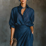 ISMERIA | PLEATED MAXI YHDISTELMÄ