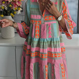 Fiona – Elegantti Boheemi Mekko