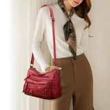 Olivia - Vintage Charm Elegantti Olkalaukku