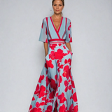 Isabel | Elegantti Kukallinen A-linjainen Mekko