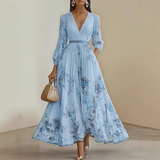 Rowella | Elegantti Pliseerattu Maxi Mekko