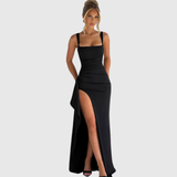 CELL | ELEGANTTI FORMAL SLIP MAXI-MEKKO AVOIMELLA SELÄLLÄ