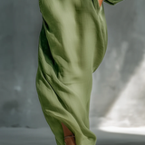 Sofia - Elegantti Puff Sleeve Maxi Mekko