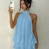 Plume | Mini Kevyt ja Virtaava Mekko Kerroksilla