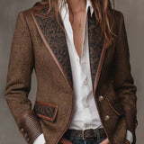 Gisèle | Blazer, jossa on Viiruprintti