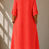 Fluid Dress Straight Cut Margot