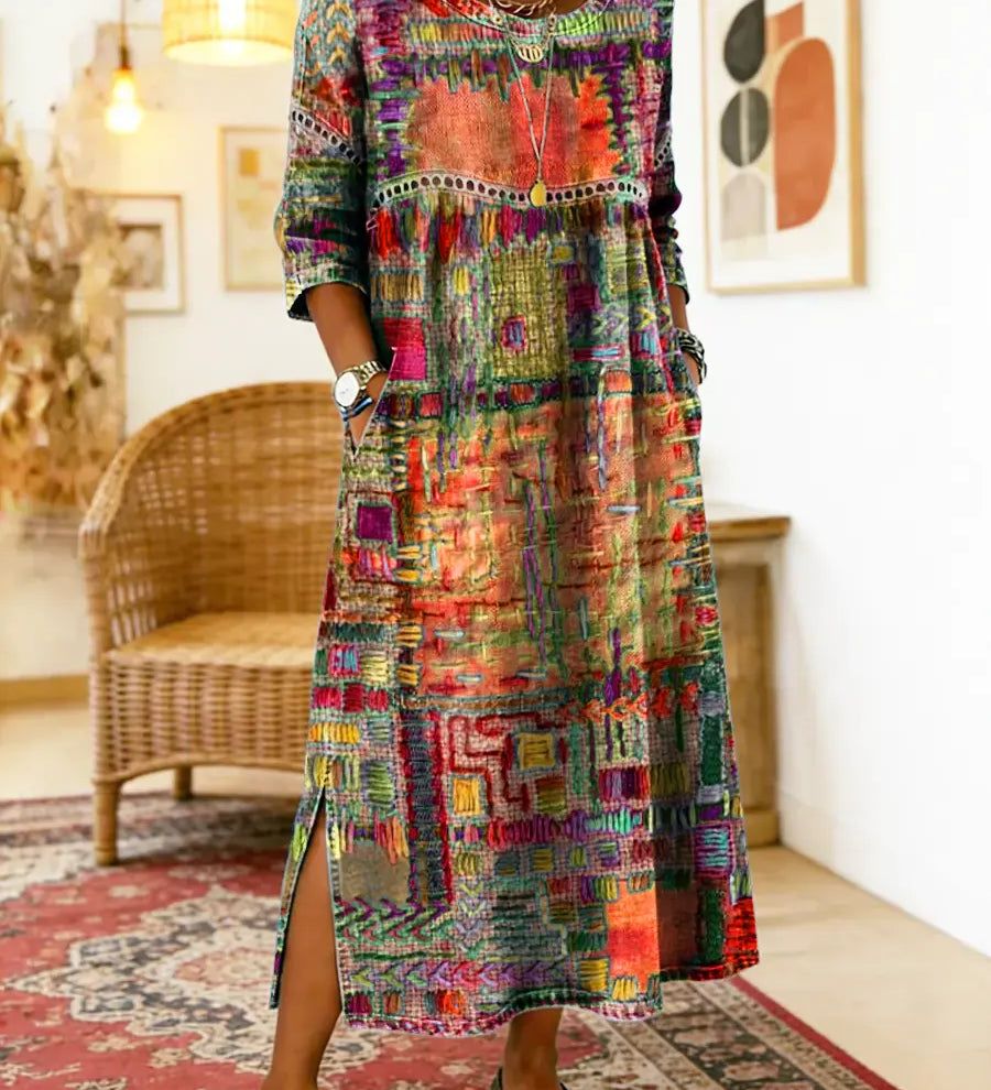 Sabine™ — BOHEMIAN PRINT MAXI MEKKO