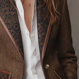 Gisèle | Blazer, jossa on Viiruprintti
