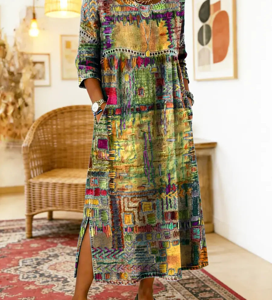 Sabine™ — BOHEMIAN PRINT MAXI MEKKO
