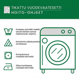 Vintage Charm 3-osainen tikattu vuodevaatesetti