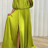 ARABELLA | ELEGANTTI PLEATATTU MAXI-MEKKO