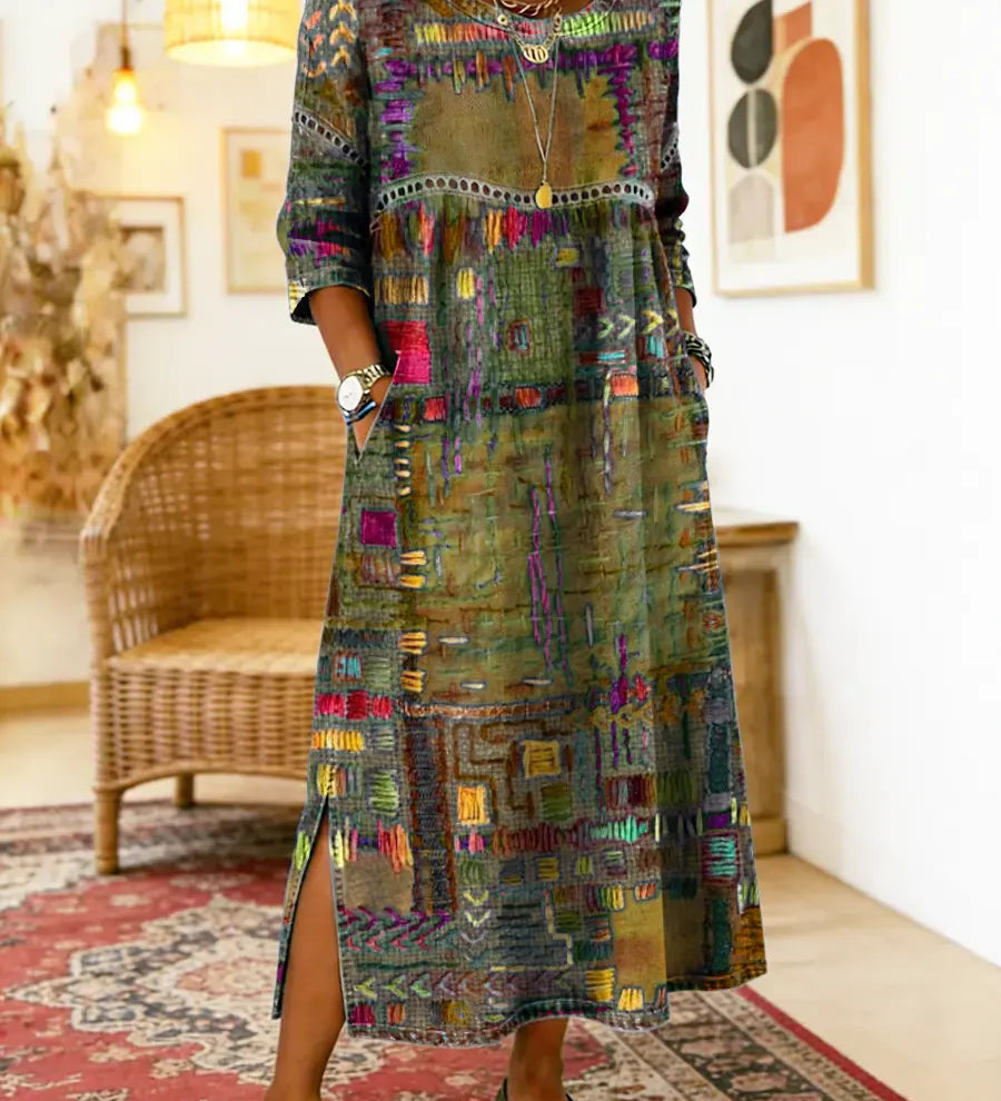 Sabine™ — BOHEMIAN PRINT MAXI MEKKO