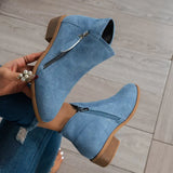 SYLARA | NAHKA ANKLE-KENGÄT