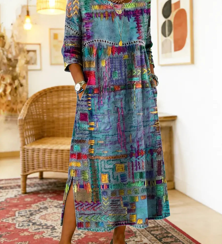 Sabine™ — BOHEMIAN PRINT MAXI MEKKO