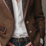 Gisèle | Blazer, jossa on Viiruprintti