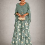 Lara™ | Elegantti ja Virtaava Maxi Mekko