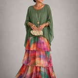 Lara™ | Elegantti ja Virtaava Maxi Mekko