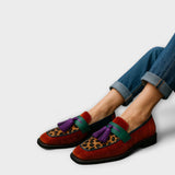 TESSA - MONIVÄRINEN TYYLIKÄS LOAFERS